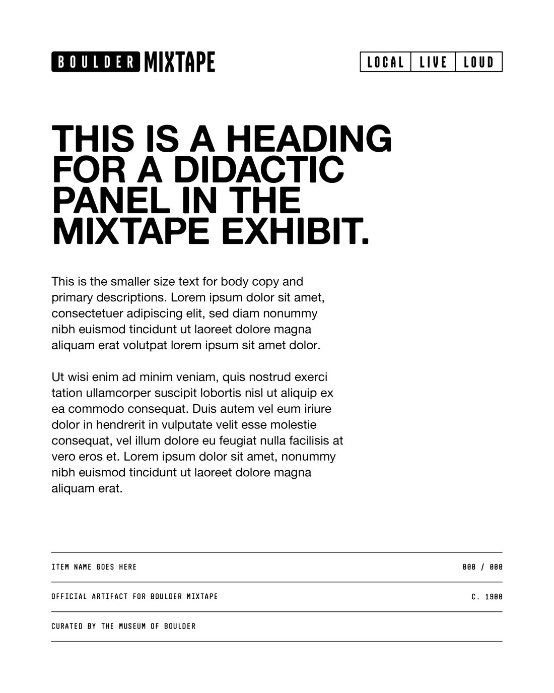 Didactic portrait format