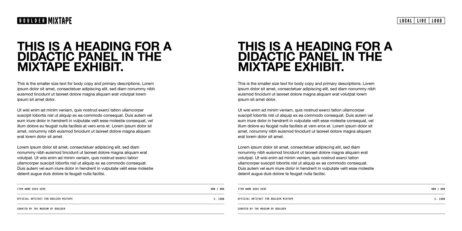 Didactic wide format