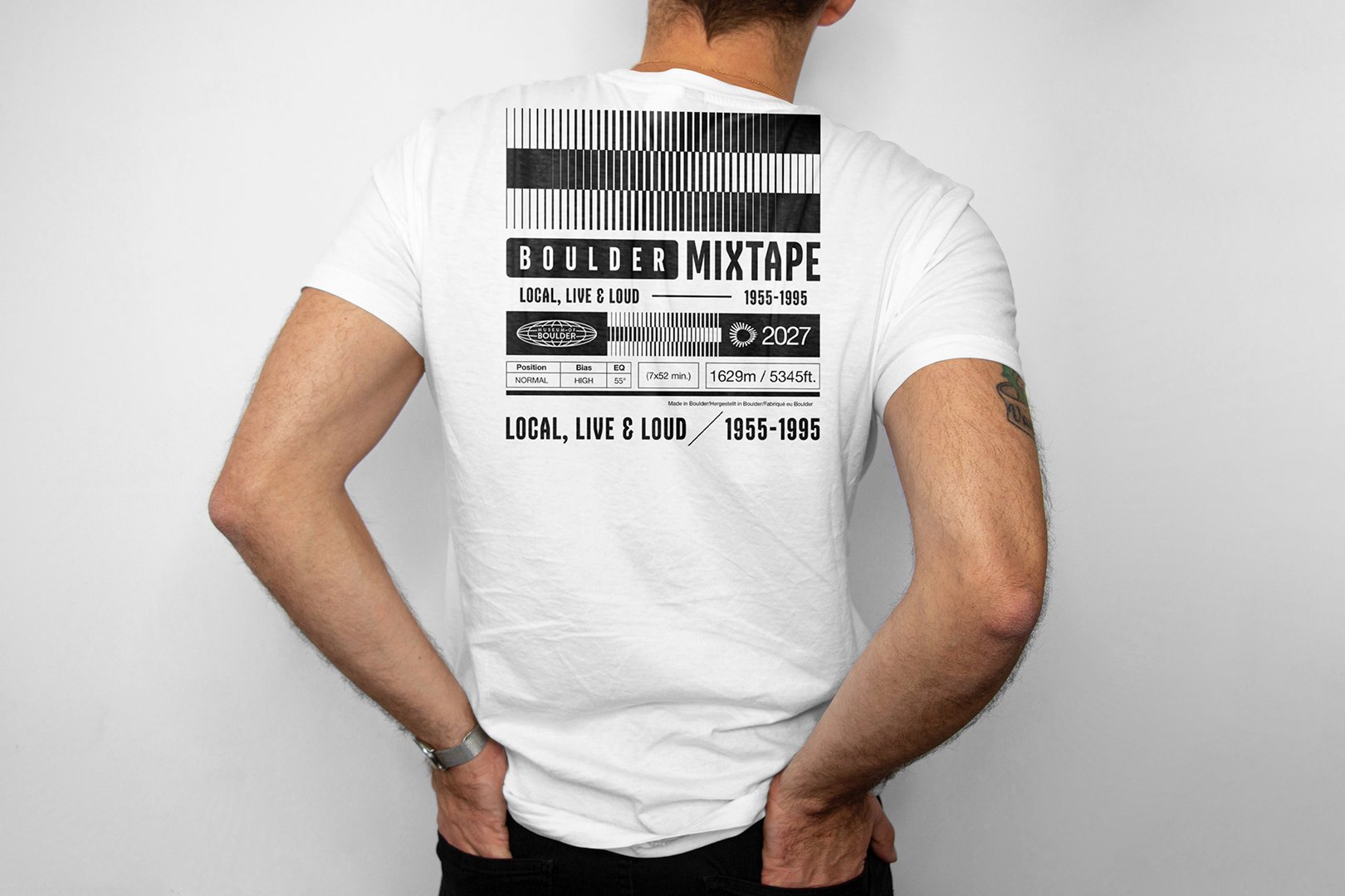 Shirt 02, cassette graphic